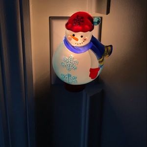 Snowman nightlight